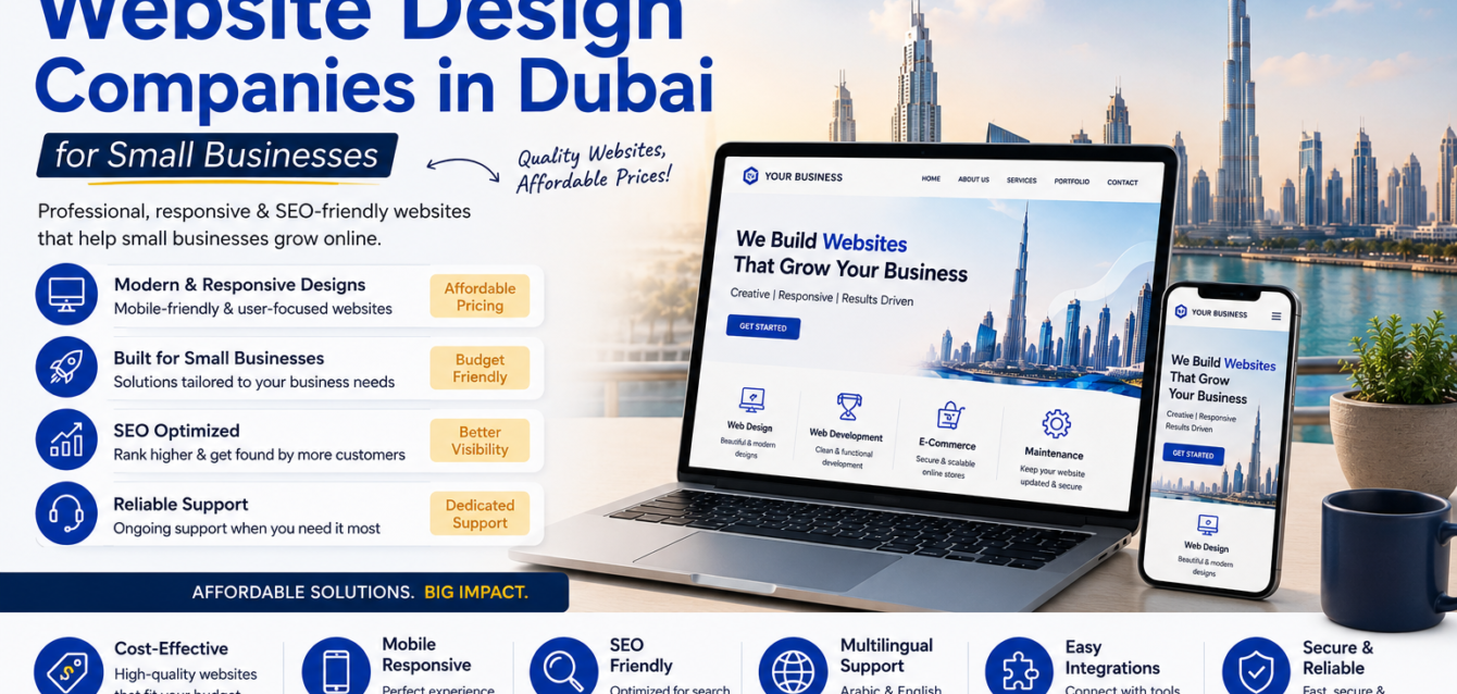 Affordable Website Design Companies in Dubai for Small Businesses