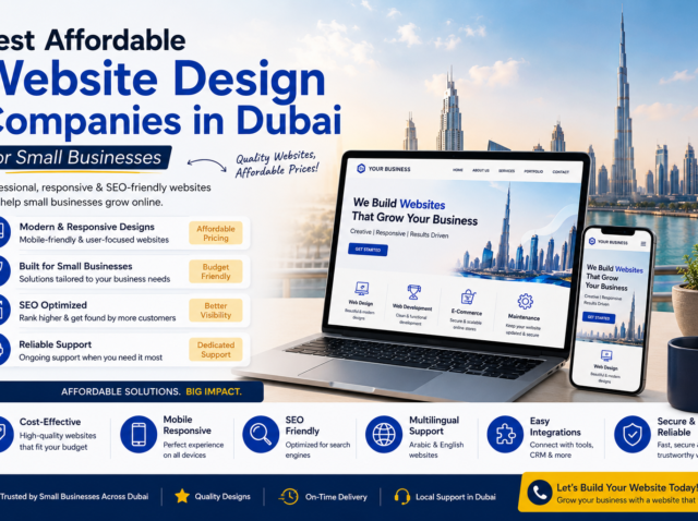 Affordable Website Design Companies in Dubai for Small Businesses