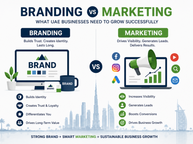 Branding vs marketing for business growth