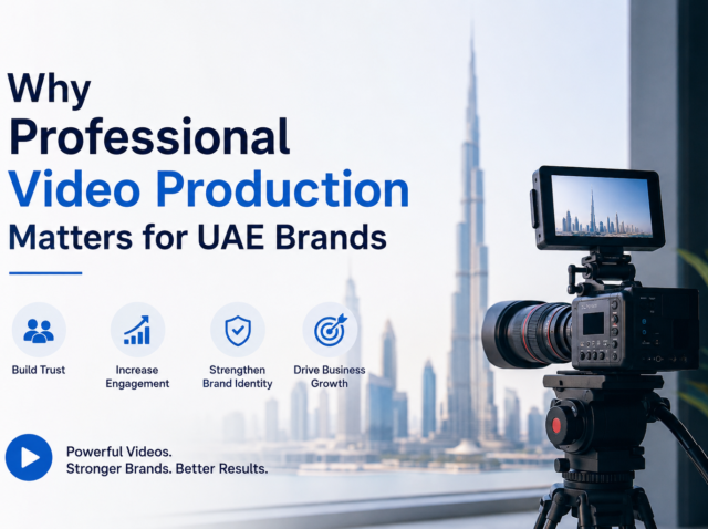 Professional video production for UAE brands