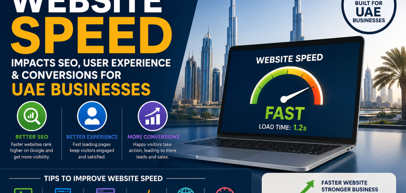 Website speed for UAE businesses Website speed for UAE businesses