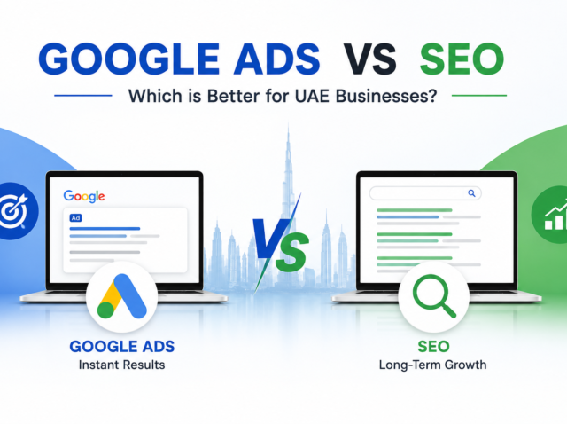 Google Ads vs SEO for UAE